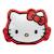 Coussin 3d hello kitty nœud polyester Rouge 1 - vertbaudet enfant 