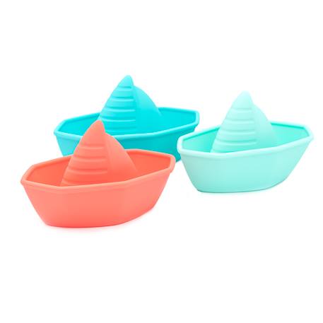 Bateaux de bain en silicone Bleu 3 - vertbaudet enfant 