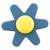 Spinner sensoriel fleur pétaloune Bleu+Rouge 2 - vertbaudet enfant 