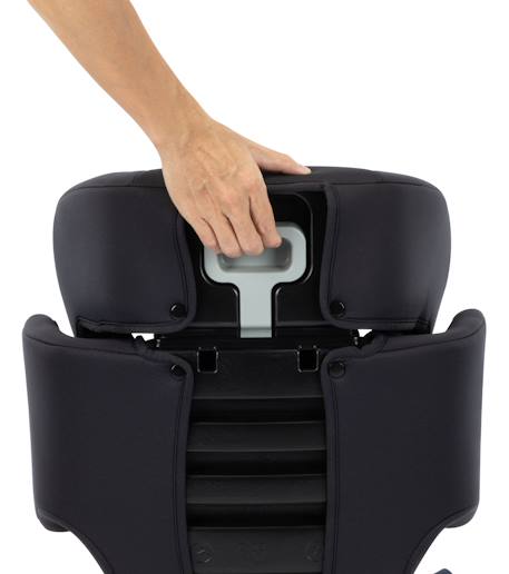 Siège auto réhausseur i-size hera i-safe Fun spiderman+Graphite minéral+Noir minéral 3 - vertbaudet enfant 