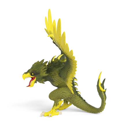 Figurine raptor de la jungle Vert 2 - vertbaudet enfant 