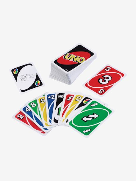 Jeu de cartes Uno MATTEL ROUGE 2 - vertbaudet enfant 