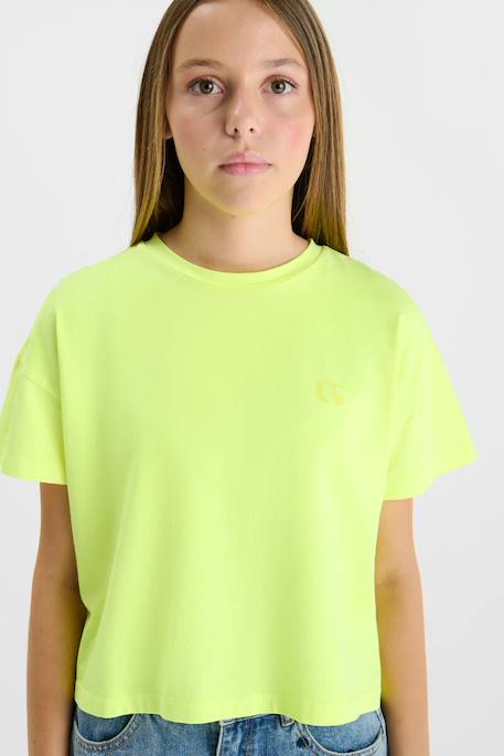 Tee-shirt emilagi Yellow fluo 6 - vertbaudet enfant 