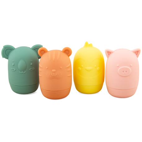 Jouets bain silicone animaux ludi'eau Orange 5 - vertbaudet enfant 