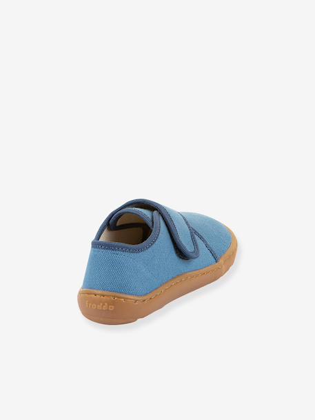 Chaussons barefoot enfant Froddo bleu foncé+bleu jean+rose clair 8 - vertbaudet enfant 