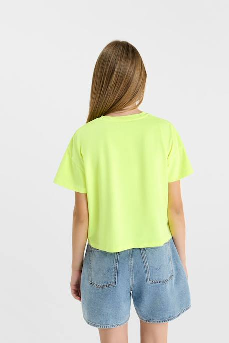 Tee-shirt emilagi Yellow fluo 4 - vertbaudet enfant 