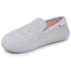 -Chaussons charentaises velours semelle ergonomique mousse à mémoire forme