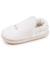 Chaussons charentaises suédine semelle bloup extra confort Ivoire+Noir 6 - vertbaudet enfant 