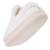 Chaussons charentaises suédine semelle bloup extra confort Ivoire+Noir 5 - vertbaudet enfant 