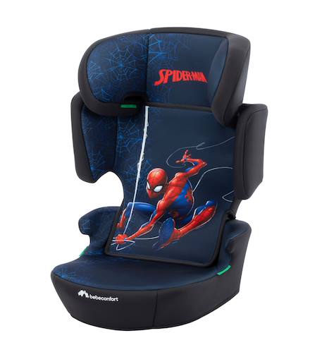 Siège auto réhausseur i-size hera i-safe Fun spiderman+Graphite minéral+Noir minéral 1 - vertbaudet enfant 