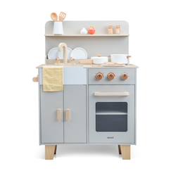 Jouet-Jeux d'imitation-Kitchenette en bois pour enfant