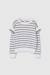 Pull à manches longues rayé Blanc 1 - vertbaudet enfant 