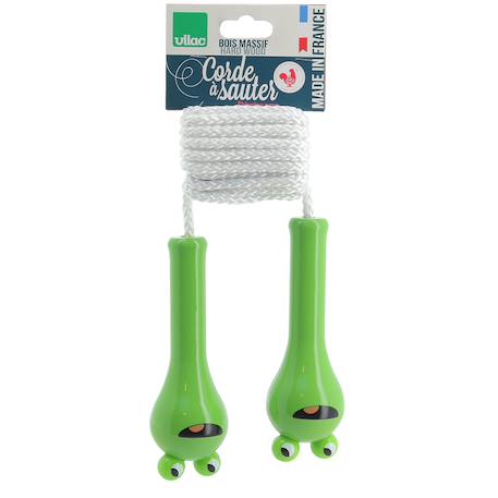 Corde à sauter babeth la rainette Vert 2 - vertbaudet enfant 