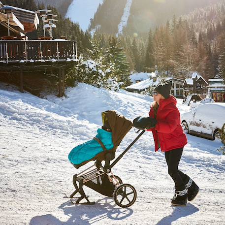 Skis pour poussette pour terrain enneigé ou sable Noir 5 - vertbaudet enfant 