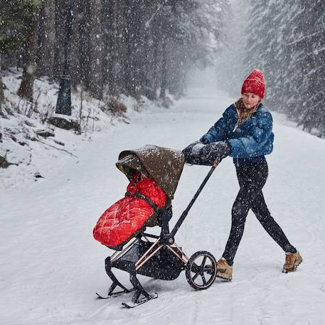 Skis pour poussette pour terrain enneigé ou sable Noir 3 - vertbaudet enfant 