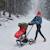 Skis pour poussette pour terrain enneigé ou sable Noir 3 - vertbaudet enfant 