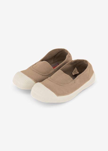 Tennis elastique enfant Blanc+Carbone+Coquille+Denim+Flamingo+Fleur+Gris+Kaki+Marine+Outre mer+Rose leger 10 - vertbaudet enfant 