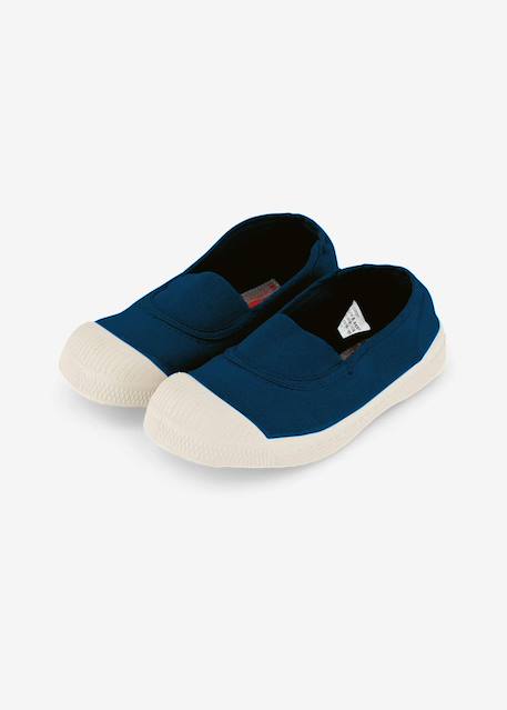 Tennis elastique enfant Blanc+Carbone+Coquille+Denim+Flamingo+Fleur+Gris+Kaki+Marine+Outre mer+Rose leger 40 - vertbaudet enfant 
