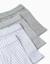 Lot de 4 boxers en coton unis/rayés Multicolore 3 - vertbaudet enfant 