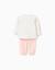 Pyjama en polaire corail avec imprimé minnie Blanc 2 - vertbaudet enfant 