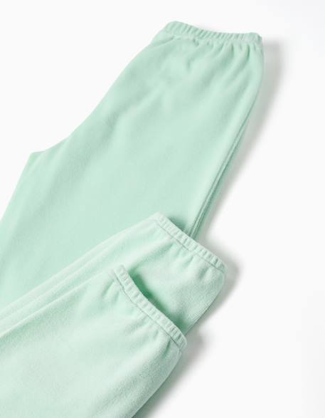 Pyjama en velours avec les princesses disney Blanc 4 - vertbaudet enfant 
