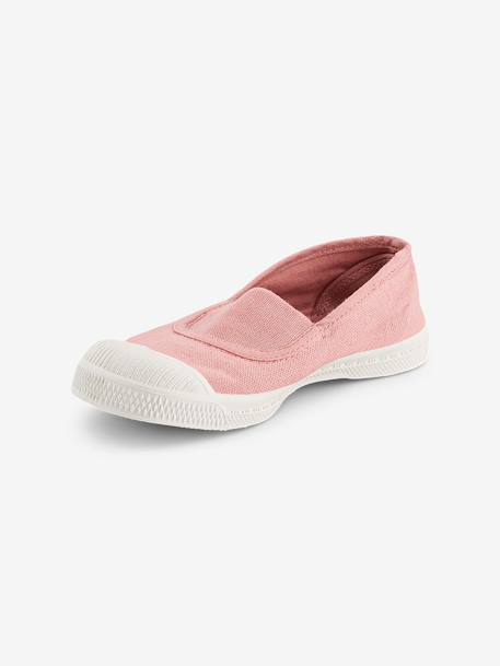 Tennis elastique enfant Blanc+Carbone+Coquille+Denim+Flamingo+Fleur+Gris+Kaki+Marine+Outre mer+Rose leger 24 - vertbaudet enfant 