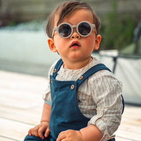 Lunettes de soleil bébé polarisées anti UV réversibles Gris 3 - vertbaudet enfant 
