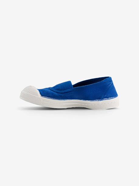 Tennis elastique enfant Blanc+Bleu vif+Carbone+Coquille+Denim+Flamingo+Fleur+Gris+Kaki+Marine+Outre mer 9 - vertbaudet enfant 