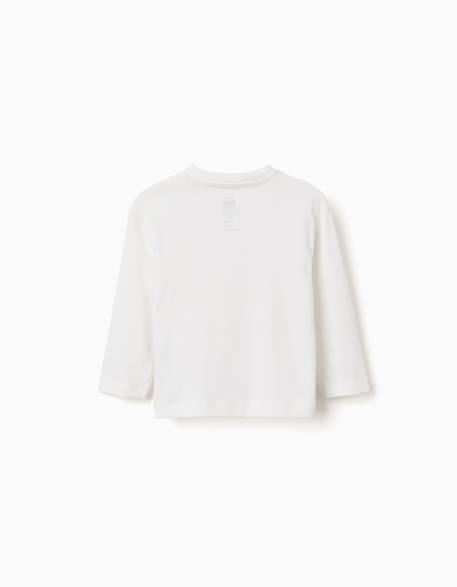 T-shirt en coton avec imprimé paw patrol Blanc 2 - vertbaudet enfant 