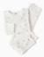 Pyjama à manches longues et motif fleurs et étoiles Blanc 4 - vertbaudet enfant 