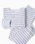 Pyjama côtelé à manches longues et rayures Gris 4 - vertbaudet enfant 