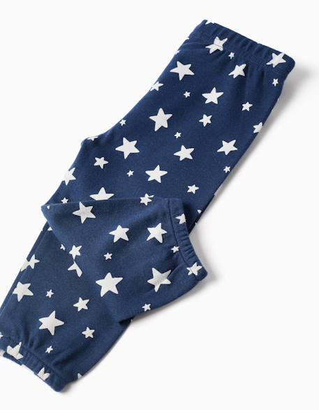 Pyjama long à motif d'étoiles Blanc 5 - vertbaudet enfant 