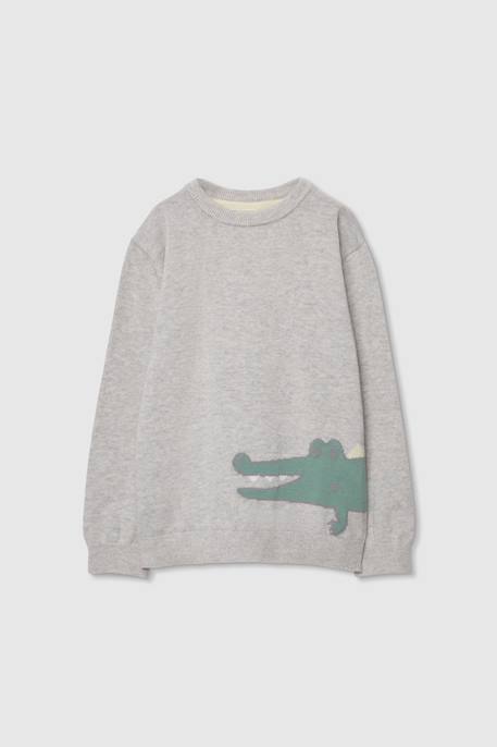 Garçon-Pull, gilet, sweat-Pull-Pull enfant coton  crocodile