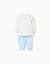 Pyjama en polaire corail avec imprimé mickey Blanc 2 - vertbaudet enfant 