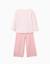 Pyjama en coton à manches longues et imprimé superhero Rose clair 2 - vertbaudet enfant 
