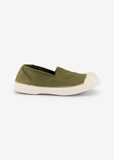 Tennis elastique enfant Blanc+Carbone+Coquille+Denim+Flamingo+Fleur+Gris+Kaki+Marine+Outre mer+Rose leger 30 - vertbaudet enfant 