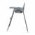 Chaise haute basic pro Blanc+Gris 11 - vertbaudet enfant 