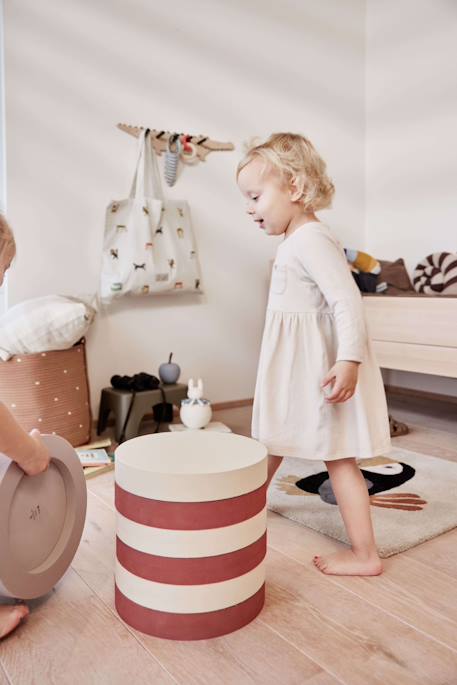 Porte-manteau en bois Beige et noir 3 - vertbaudet enfant 