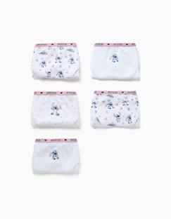 Lot de 5 culottes en coton avec imprimés stitch  - vertbaudet enfant
