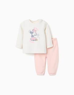 Bébé-Pyjama, surpyjama-Pyjama en polaire corail avec imprimé minnie