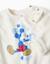 Pyjama en polaire corail avec imprimé mickey Blanc 3 - vertbaudet enfant 
