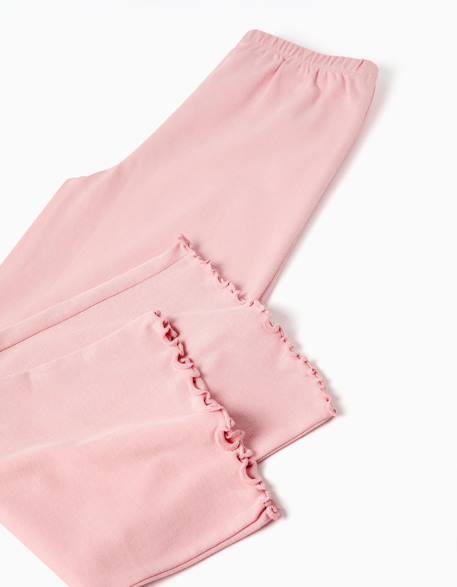Pyjama en coton avec imprimé superhero Rose clair 4 - vertbaudet enfant 