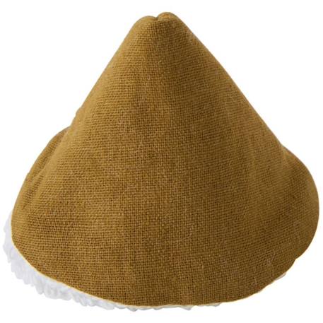 Lot de 4 cônes pare pipi en coton Marron, beige, bleu 3 - vertbaudet enfant 