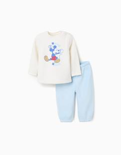 Bébé-Pyjama, surpyjama-Pyjama en polaire corail avec imprimé mickey