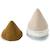 Lot de 4 cônes pare pipi en coton Marron, beige, bleu 1 - vertbaudet enfant 