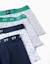 Lot de 4 boxers unis/à imprimés Multicolore 3 - vertbaudet enfant 