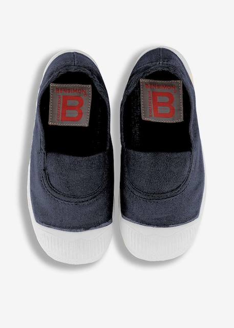 Tennis elastique enfant Blanc+Carbone+Coquille+Denim+Flamingo+Fleur+Gris+Kaki+Marine+Outre mer+Rose leger 36 - vertbaudet enfant 