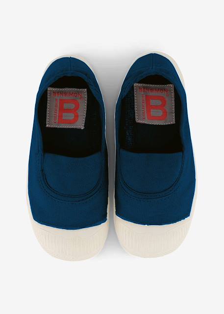 Tennis elastique enfant Blanc+Carbone+Coquille+Denim+Flamingo+Fleur+Gris+Kaki+Marine+Outre mer+Rose leger 42 - vertbaudet enfant 