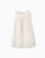 Robe sans manches évasée avec fleurs brodées Blanc 1 - vertbaudet enfant 
