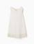 Robe sans manches évasée avec fleurs brodées Blanc 2 - vertbaudet enfant 